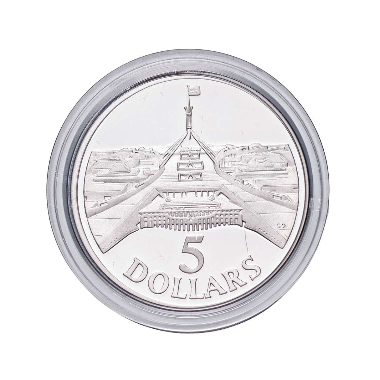 Australia 1988 $5 Parliament Silver Proof Coin