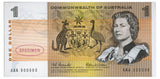 Reserve Bank of Australia 1966 Coombs/Wilson Specimen Banknote 10-Note Collection