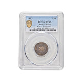 1813 NSW Silver Dump Type D/2 PCGS XF45