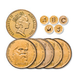 Henry Parkes 1996 $1 C, A, B, S & M Mintmark 5-Coin Set