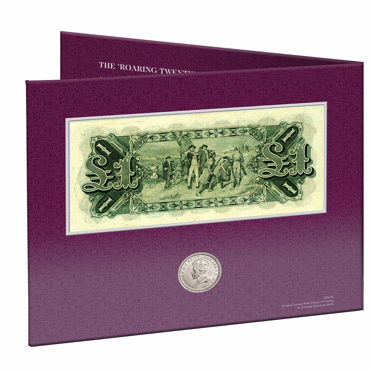 Australia 1920s Coin & Banknote Premium Portfolio (Extremely Fine-about Uncirculated)