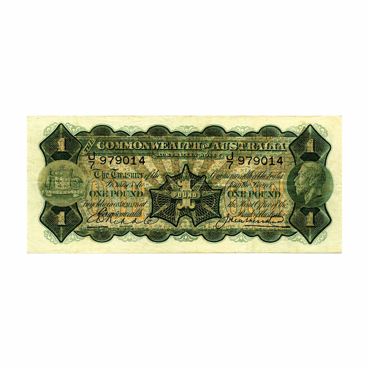 Australia 1920s Coin & Banknote Commemorative Portfolio (Fine-Very Fine)