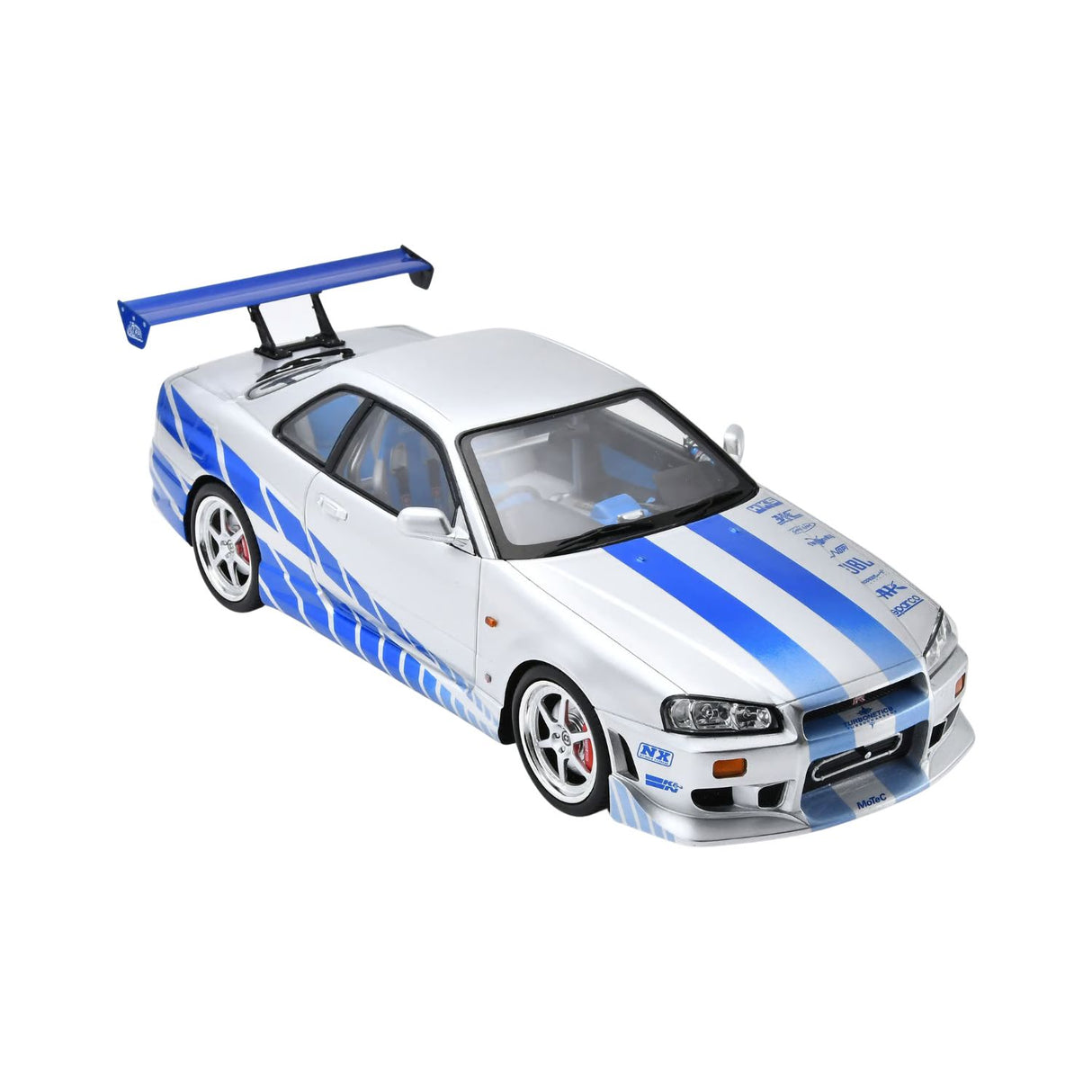 Nissan GT-R R34 Fast and Furious - 1:18 Scale Resin Model Car