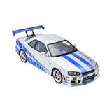 Nissan GT-R R34 Fast and Furious - 1:18 Scale Resin Model Car