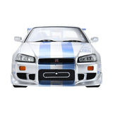 Nissan GT-R R34 Fast and Furious - 1:18 Scale Resin Model Car