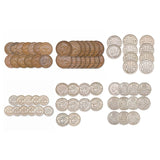 Australia George VI 1939-1945 Complete Fine-Very Fine 65-Coin Set