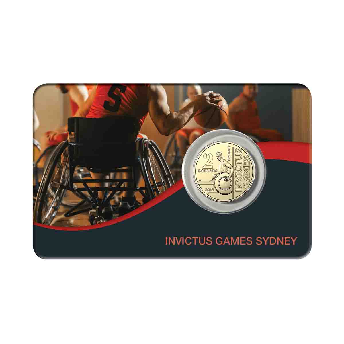 Australia Invictus Games 2018 $2 Aluminium-Bronze Uncirculated