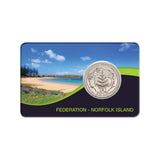 Australia Centenary of Federation 2001 20c Norfolk Island Cupro-Nickel Uncirculated Coin Pack