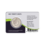 Australia Centenary of Federation 2001 20c Norfolk Island Cupro-Nickel Uncirculated Coin Pack