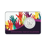 International Year of Volunteers 2011 20c Cu-Ni Coin Pack