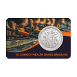 XII Commonwealth Games Brisbane 1982 50c Cu-Ni Coin Pack