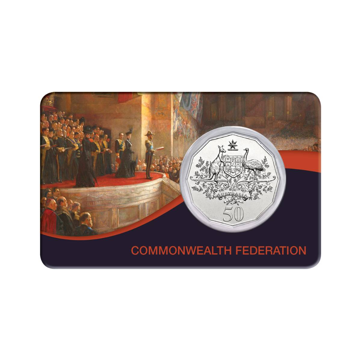 Centenary of Federation 2001 50c Cu-Ni Coin Pack