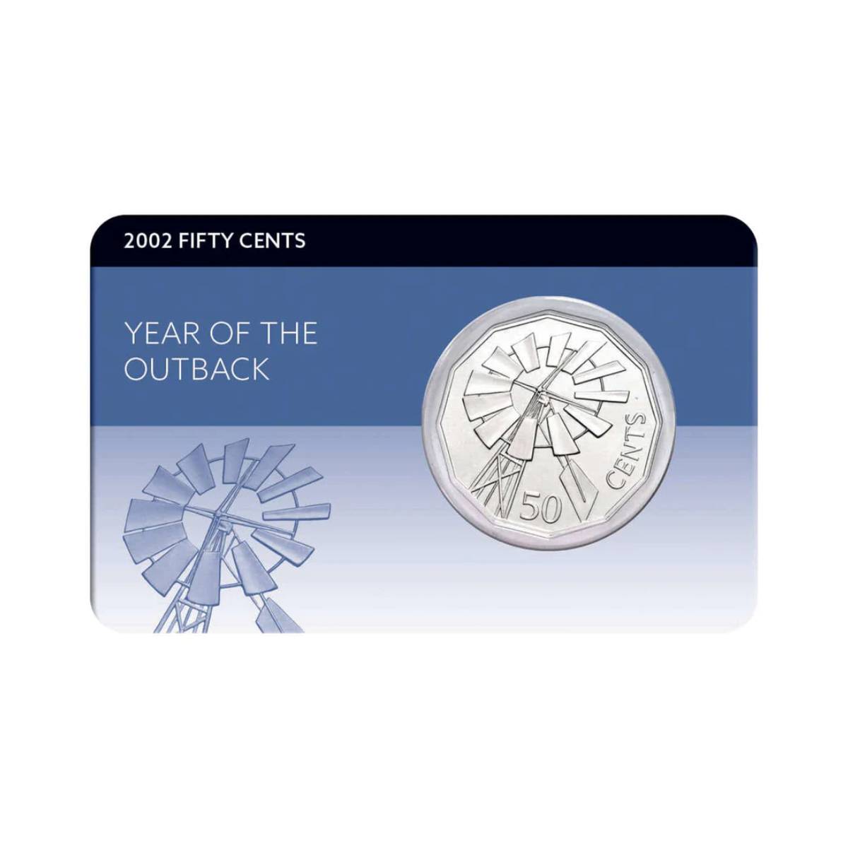 Year of the Outback 2002 50c Cu-Ni Coin Pack