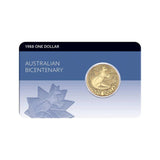 Australia Bicentenary 1988 $1 Aluminium-Bronze Uncirculated Coin Pack