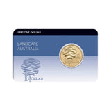 Landcare Australia 1993 $1 Al-Br Coin Pack