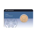 APEC Australia 2007 $1 Al-Br Coin Pack