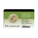 Centenary of WWI 2014 $1 Spirit Lives Al-Br Coin Pack