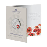 Remembrance Day 2021 £5 Coloured Cupro-Nickel Brilliant Uncirculated Coin