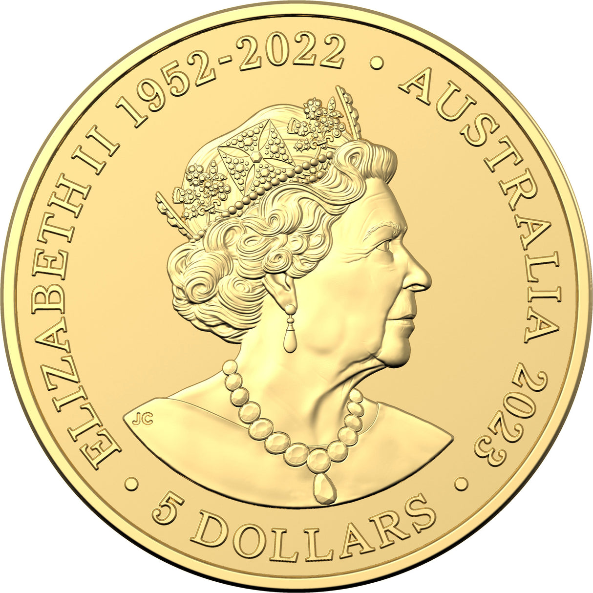 Australia Emu 2023 $5 1/2g Gold Frosted Proof Coin