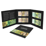Australia $1 & $2 Banknote Uncirculated 4-Note Type Set