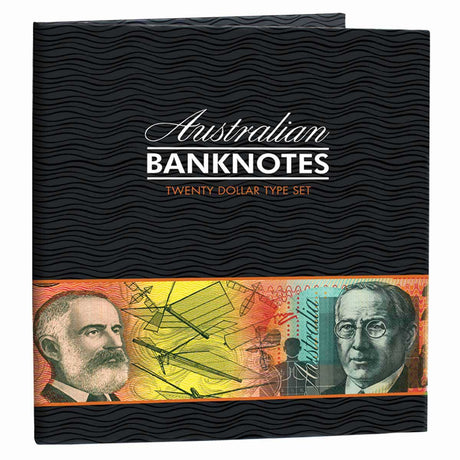 Australia $20 Banknote Uncirculated 4-Note Type Set