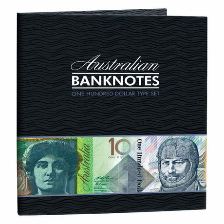 Australia $100 Banknote Uncirculated 3-Note Type Set