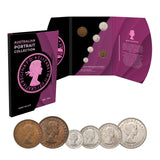 Australia Elizabeth II 1953-64 Mary Gillick Portrait Extremely Fine-Uncirculated 6-Coin Set