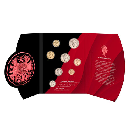 Australia Elizabeth II 1985-98 Raphael Maklouf Portrait Uncirculated 8-Coin Set