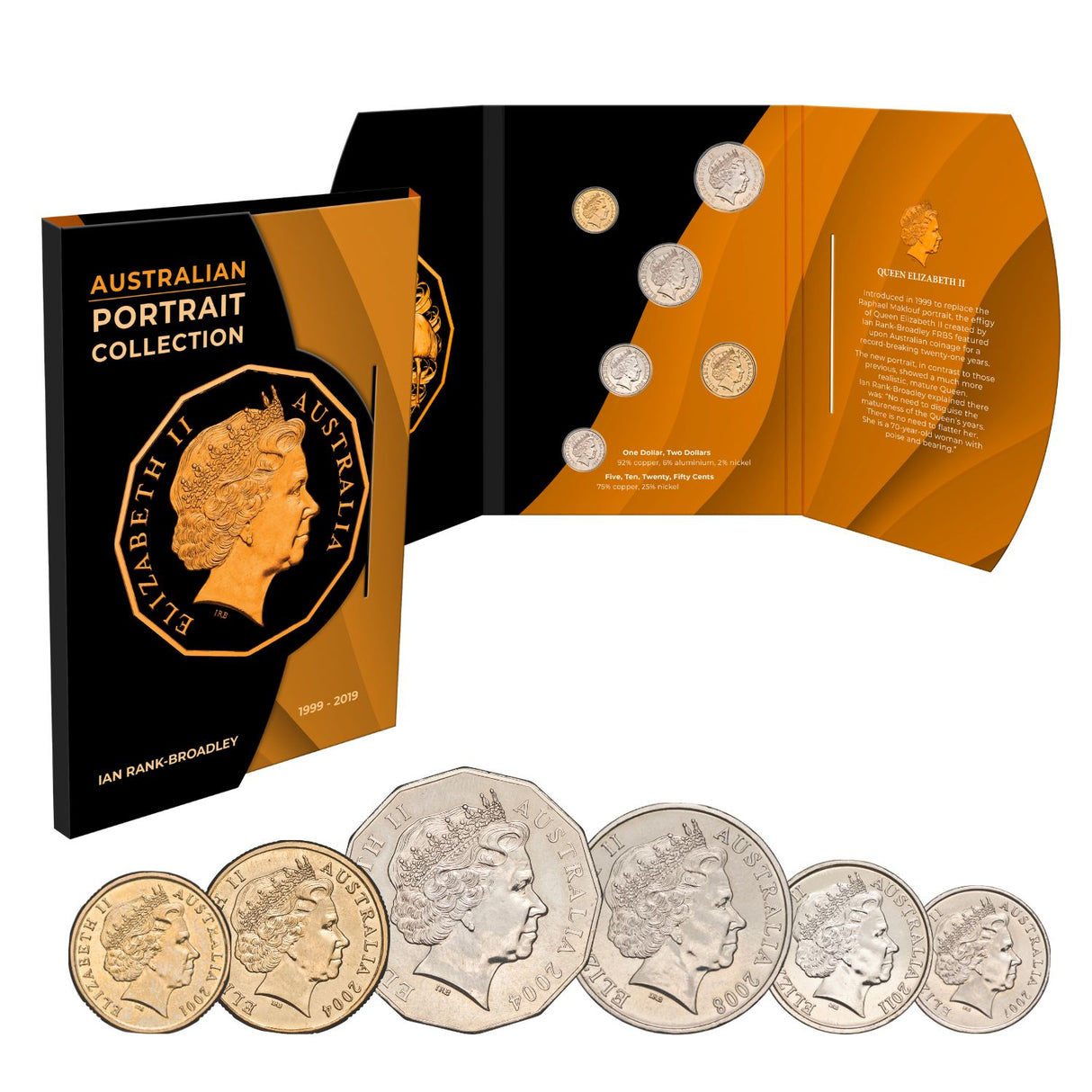 Australia Elizabeth II & Charles III 1953-2026 Portraits Collection 39-Coin Bundle