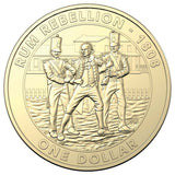 Australia Mutiny & Rebellion 2019 $1 Rum Rebellion Aluminium-Bronze Uncirculated Coin