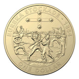 Australia Mutiny & Rebellion 2019 $1 Eureka Stockade Aluminium-Bronze Uncirculated Coin