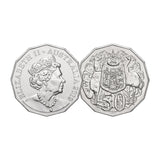 Australia Queen Elizabeth II 1966-2022 50c Portrait Uncirculated 7-Coin Collection