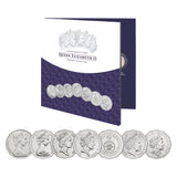 Australia Queen Elizabeth II 1966-2022 50c Portrait Uncirculated 7-Coin Collection