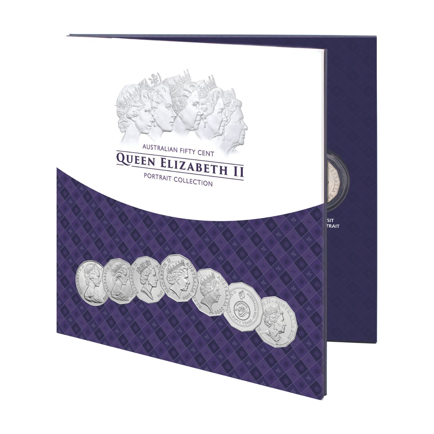Australia Queen Elizabeth II 1966-2022 50c Portrait Uncirculated 7