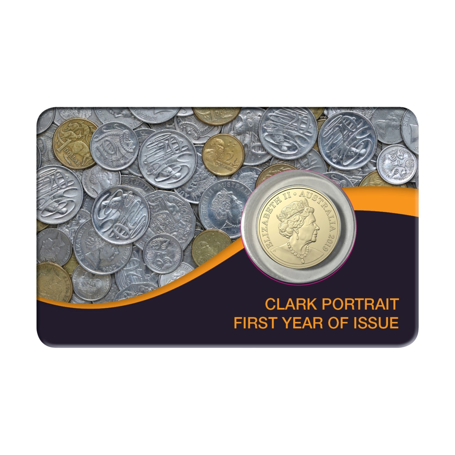 Australia Clark Portrait First Year of Issue 2019 $2 Aluminium