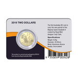 Australia Clark Portrait First Year of Issue 2019 $2 Aluminium-Bronze Uncirculated Coin Pack