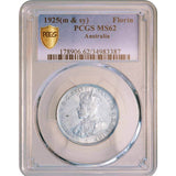 1925 Florin PCGS MS62 (Uncirculated)