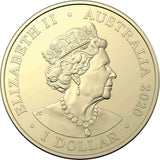 2020 $1 Eureka! Australia's Gold Rush Mintmark Set of 4 Unc coins in RAM card as issued