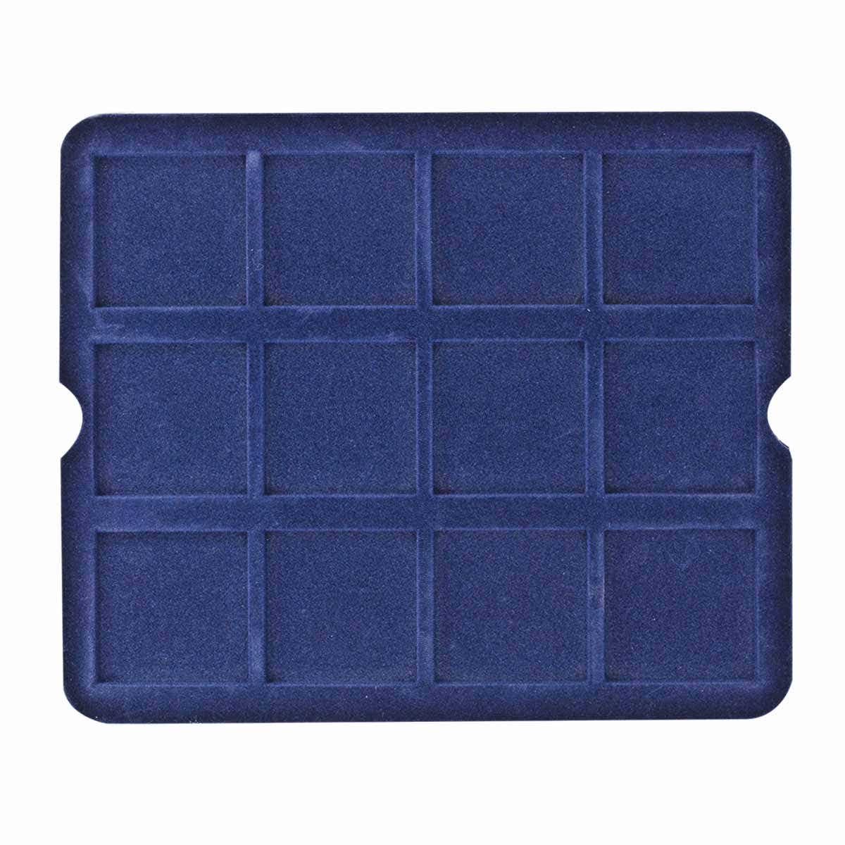 SQUARE TRAY BLUE 50mm (12)
