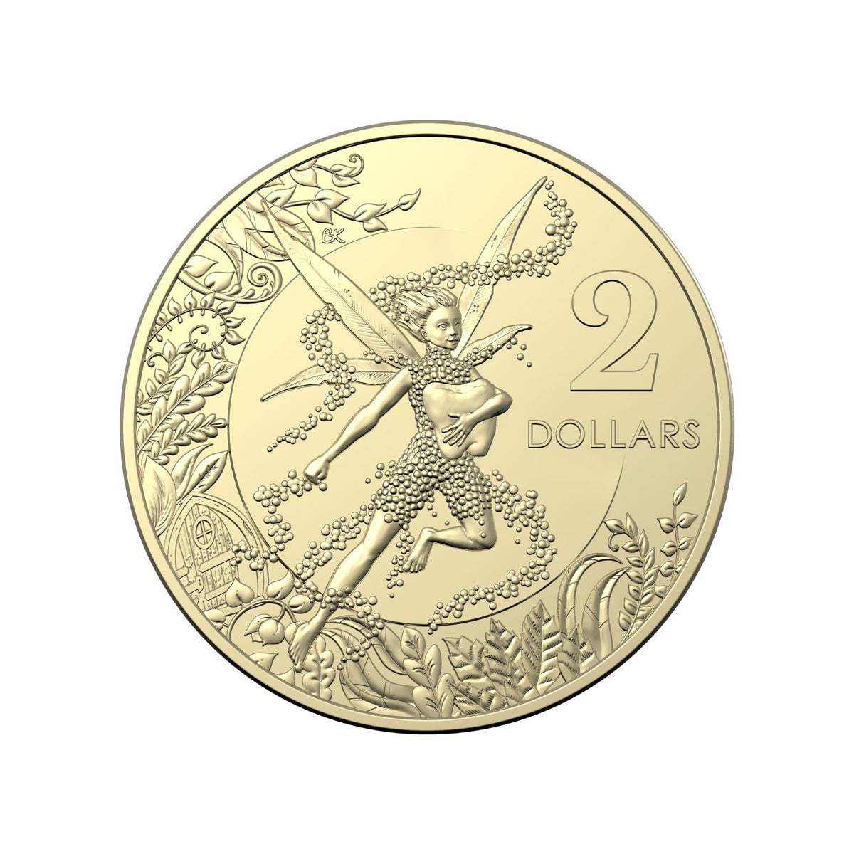 Australia 2020 $2 Tooth Fairy Aluminium-Bronze Uncirculated Coin