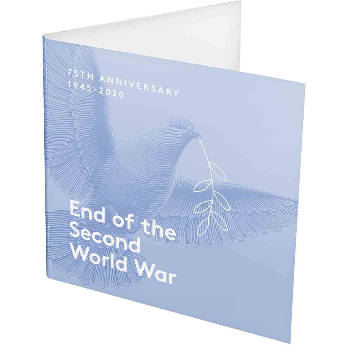 Australia End of WWII 2020 $2 C Mintmark Colour Aluminium-Bronze Uncirculated Coin