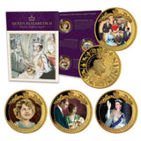 Queen Elizabeth II Coin Collection Complete First Folder