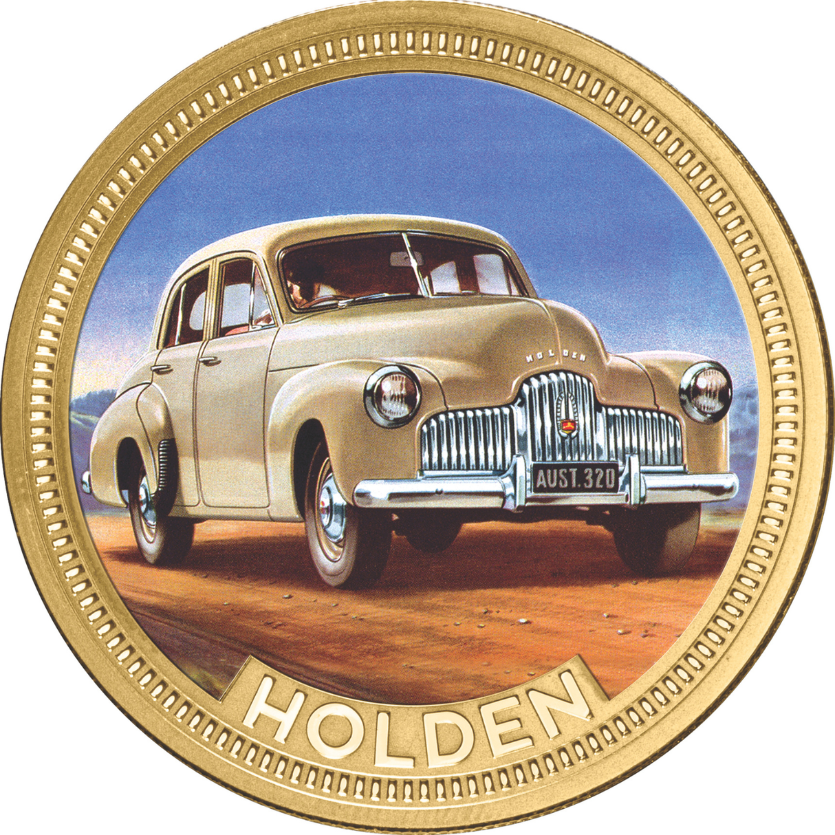 Holden 48-215 Gold-plated Prooflike Medallion