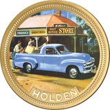 Holden FJ Ute Gold-plated Prooflike Medallion