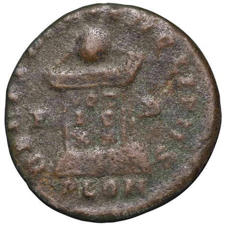 Roman Empire Crispus 317-326AD Bronze Follis London Fine-Very Fine