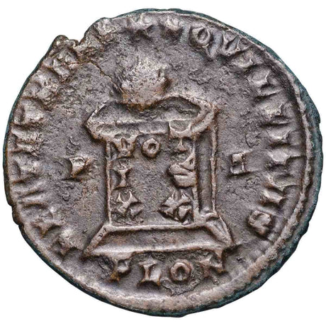 Roman Empire Constantine II 337-340AD Bronze Follis London Fine-Very Fine