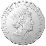 Australia Year of the Ox 2021 50c Tetradecagon Cupro-Nickel Uncirculated Coin