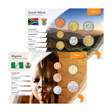 South Africa & Nigeria World Money Coin Pack Pair