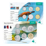Fiji & New Caledonia World Money Coin Pack Pair