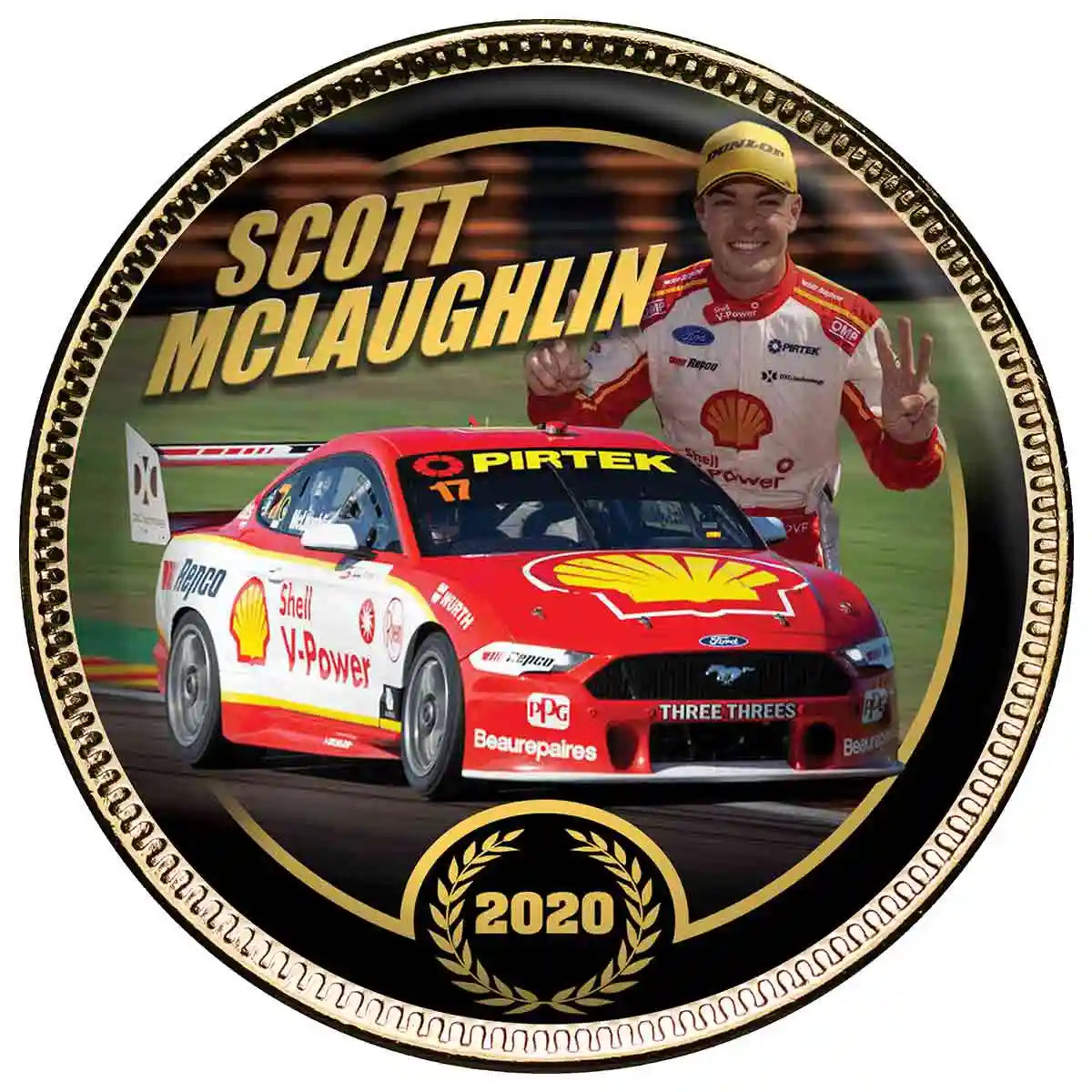 DJR Team Penske Gold-plated Penny 10-Coin Set